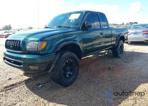 2001 Toyota Tacoma Prerunner V6 из США, поврежденный, VIN 5TESN92NX1Z752460